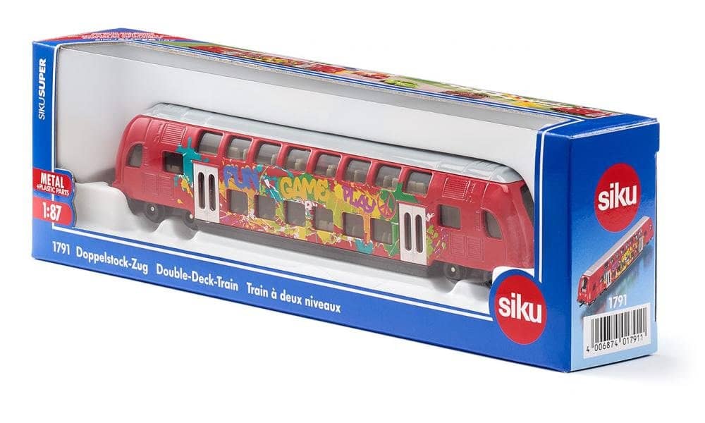 Siku - Double-deck Train Bus  Rail