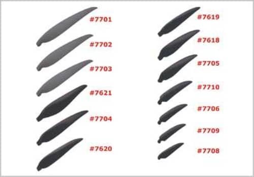 TY1 FOLDING PROP BLADE SET 10X6 TY7618