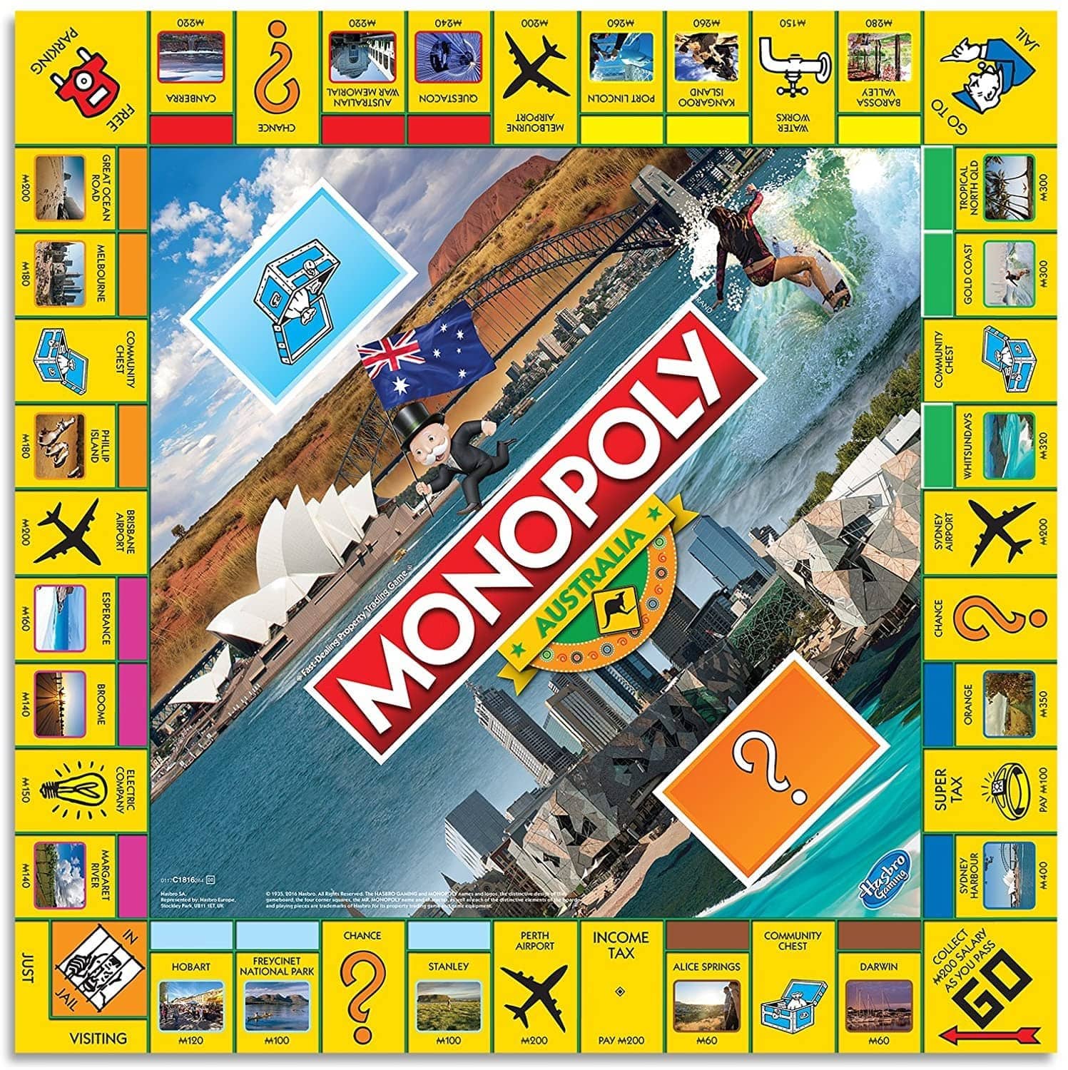 Monopoly - Australia Special Edition Family Board Game - Australia's Best-loved Board Game Hasbro - Image 2