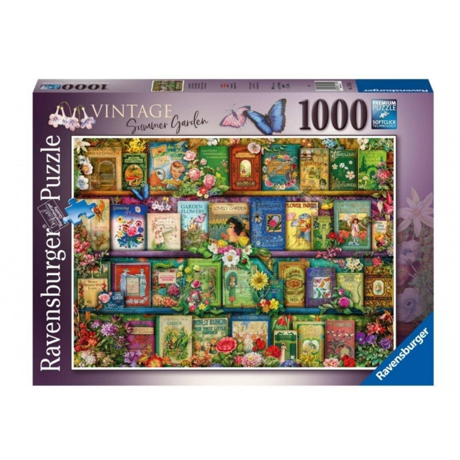 Ravensburger - Vintage Summer Garden Jigsaw Puzzle 1000 Pieces