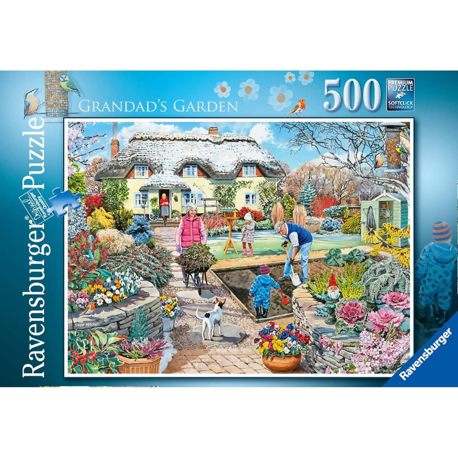 Ravensburger - Grandads Garden Jigsaw Puzzle 500 Pieces