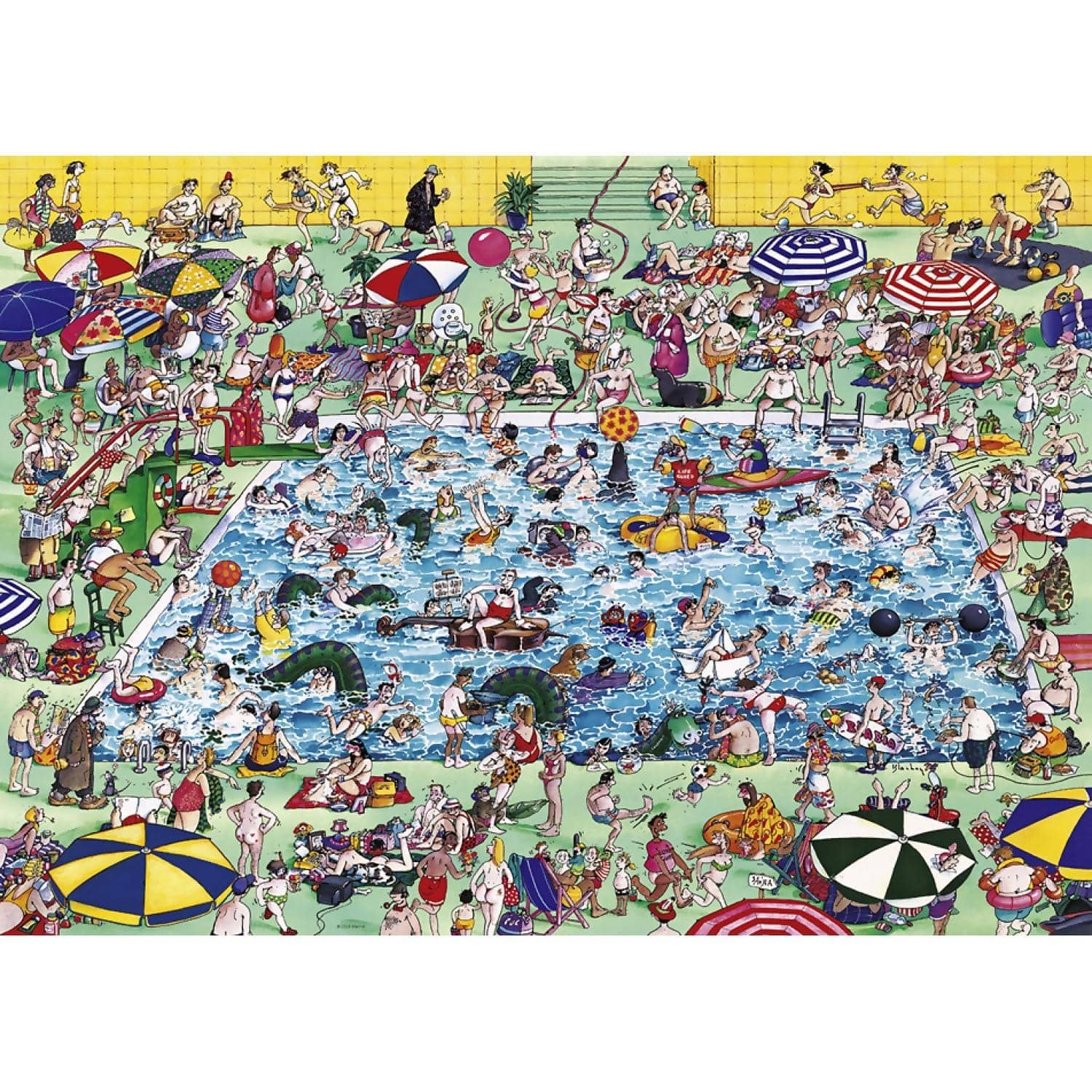 Heye - Cool Down Blachon Cartoon Classics Jigsaw Puzzle 1000 Pieces - Image 2