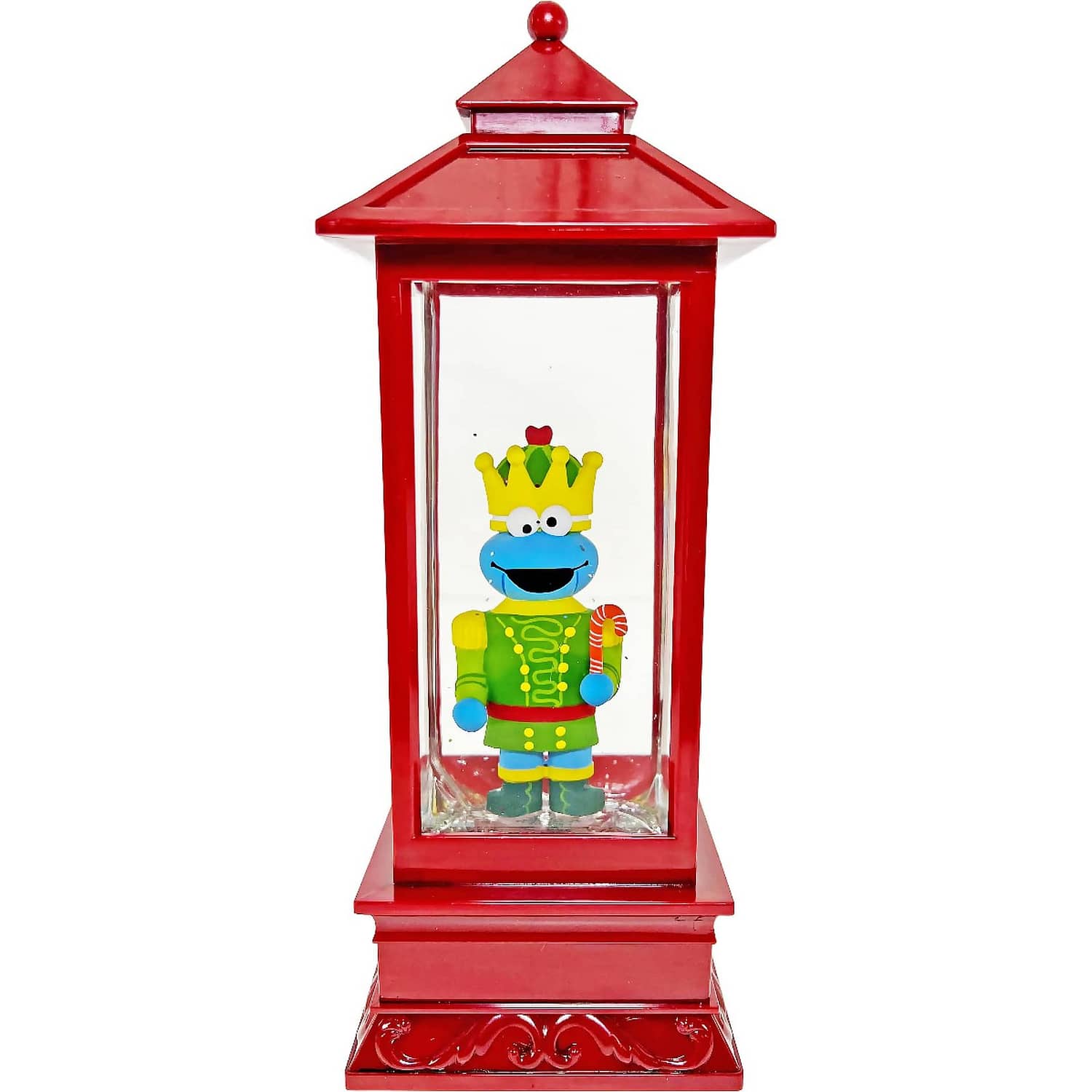 Cotton Candy - Xmas Sesame St. Cookie Monster Nutcracker Lantern