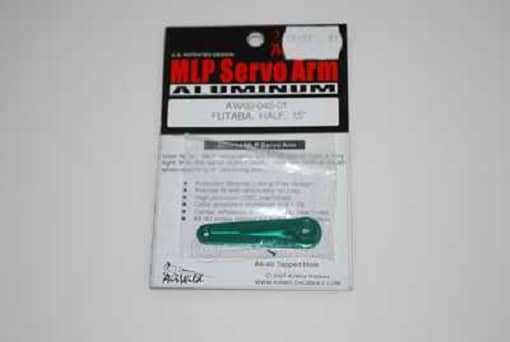 AIR WILD  ALUMINIUM SERVO ARM HALF 1.5' FUTABA