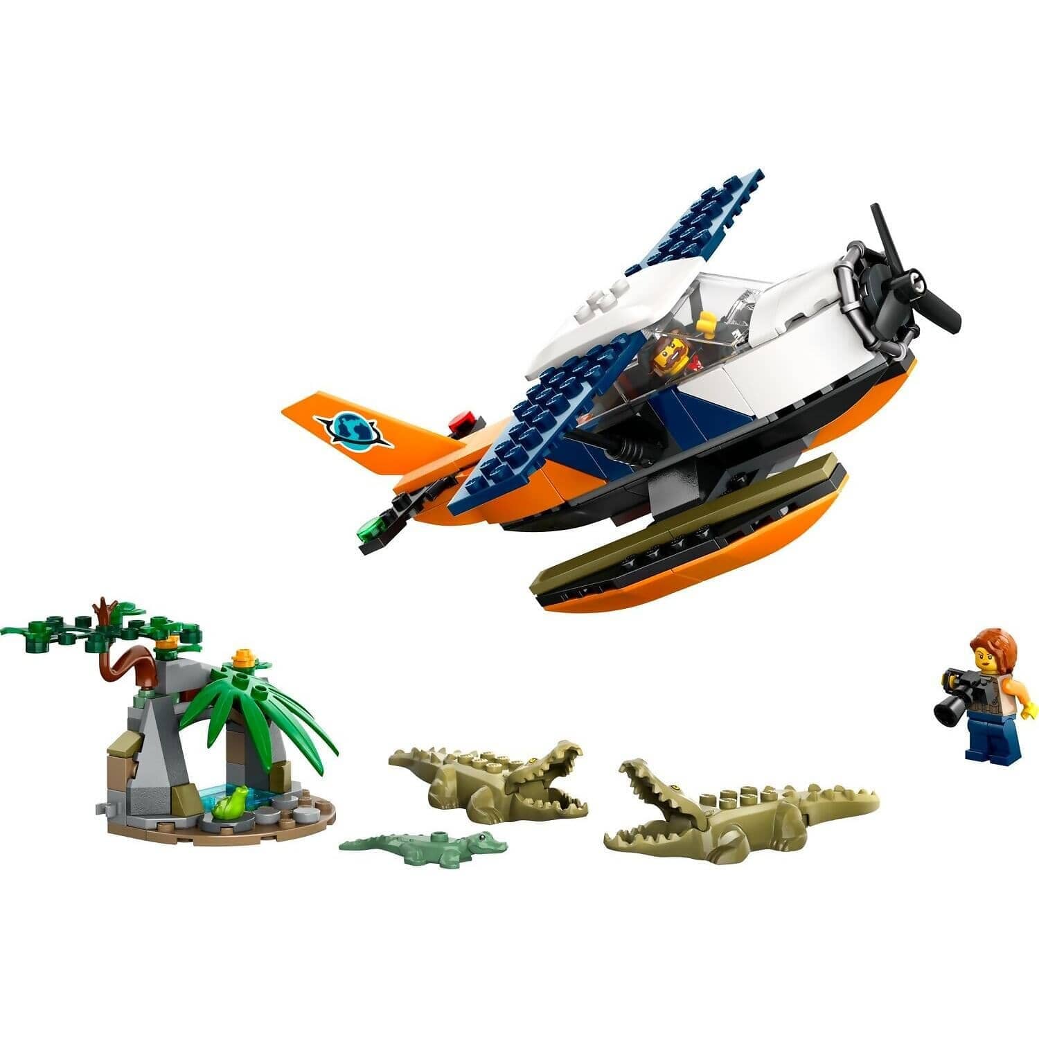 LEGO 60425 Jungle Explorer Water Plane - City - Image 2