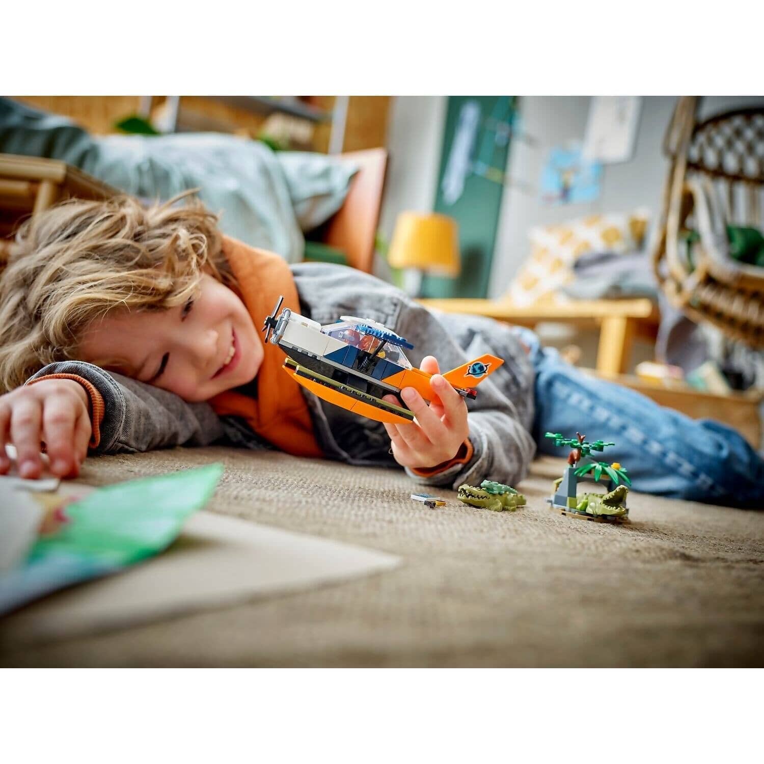 LEGO 60425 Jungle Explorer Water Plane - City - Image 7