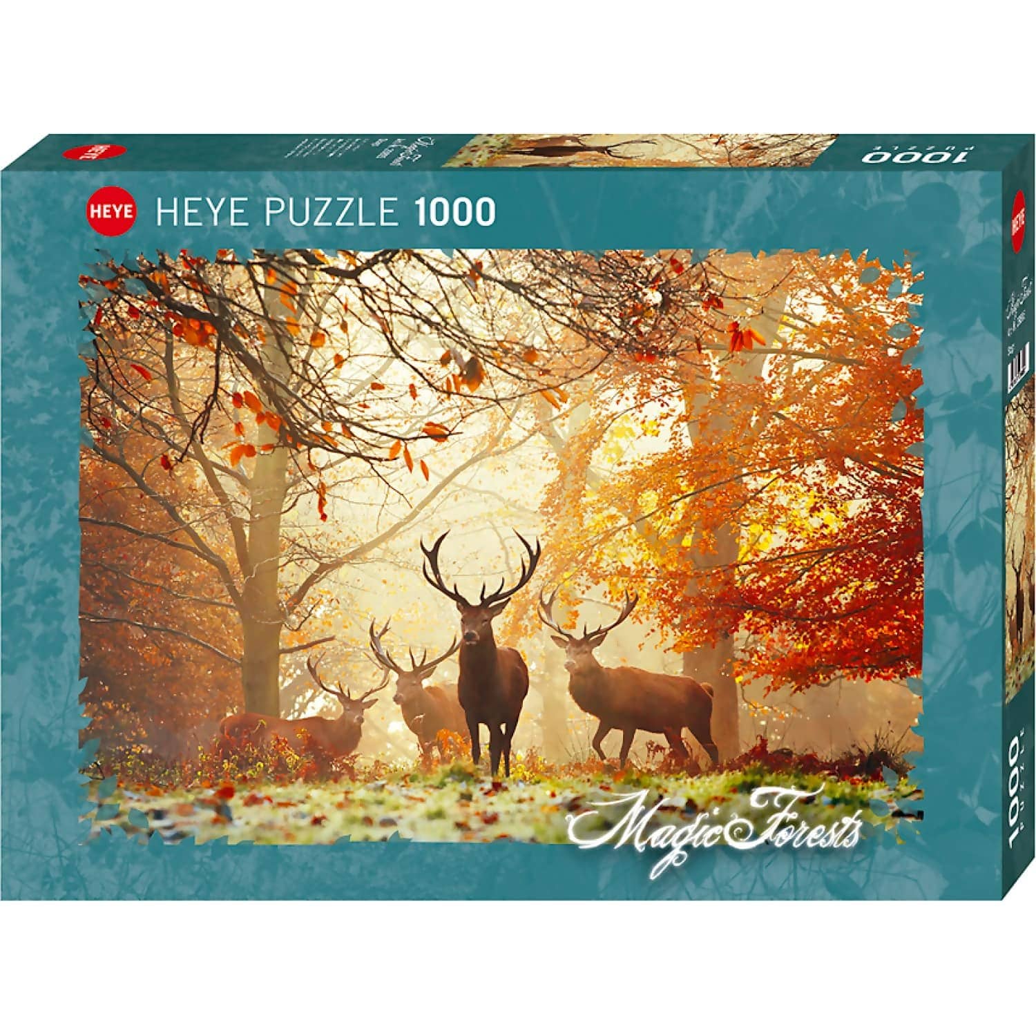 Heye - Magic Forests Stags Jigsaw Puzzle 1000 Pieces
