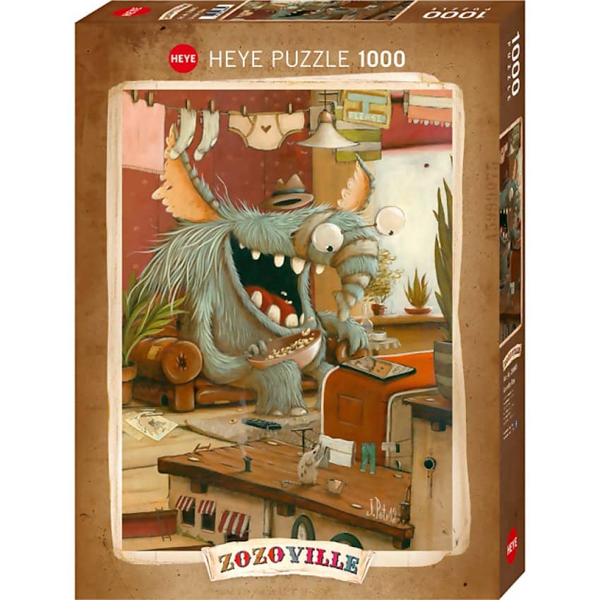 Heye - Zozoville Laundry Day Jigsaw Puzzle 1000 Pieces