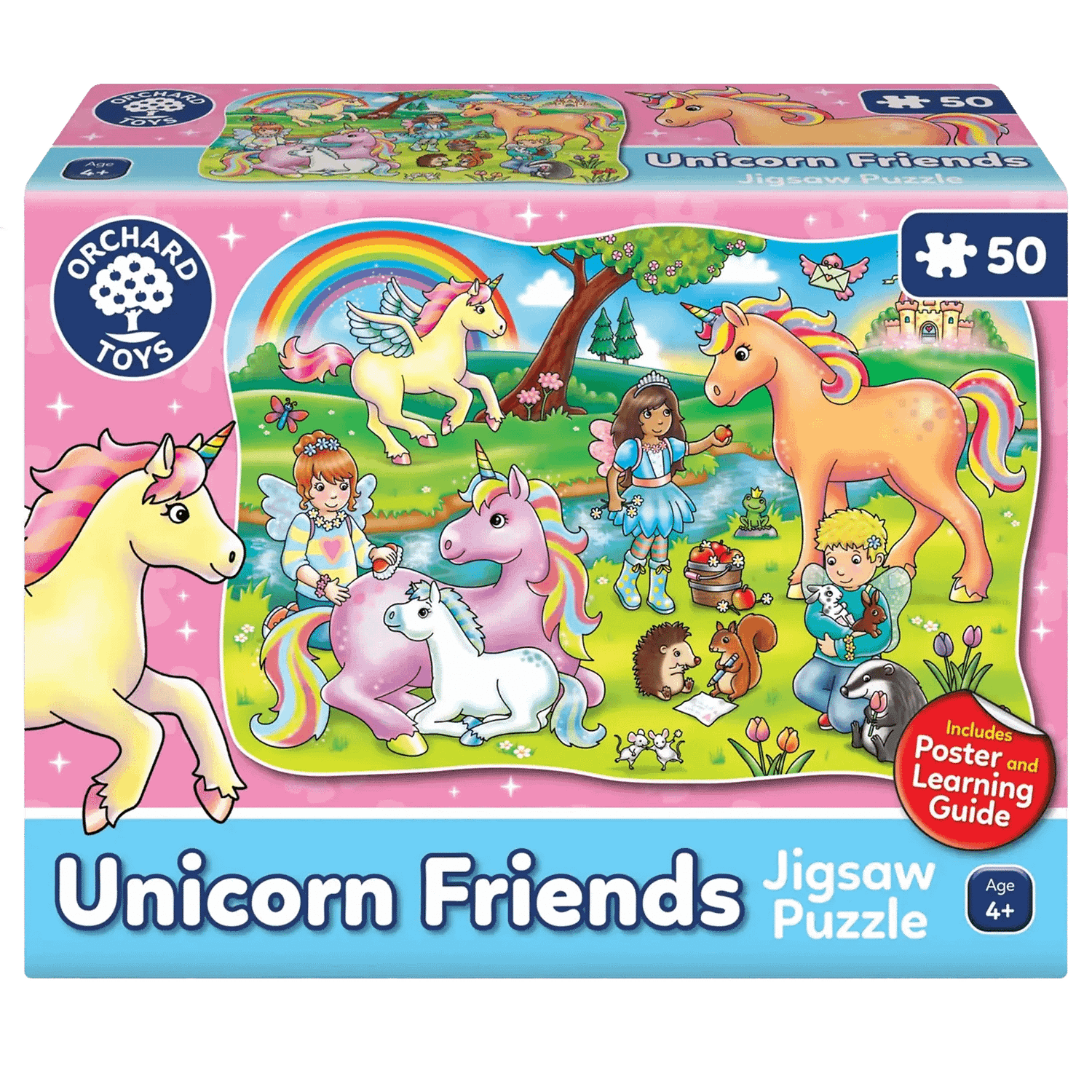 Orchard Toys - Unicorn Friends Jigsaw Puzzle 50 Pieces