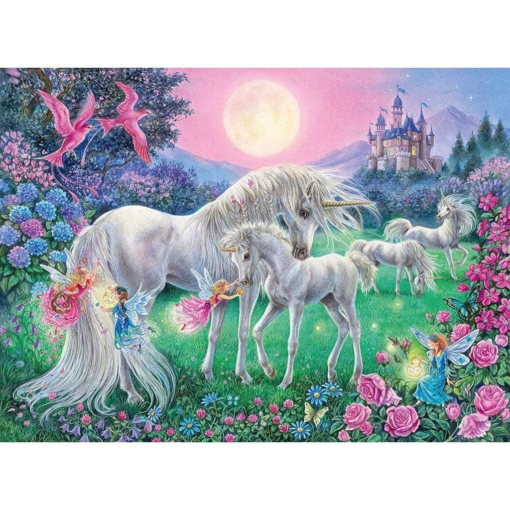 Ravensburger - Unicorns In The Moonlight Jigsaw Puzzle 100 Pieces Xxl - Image 2