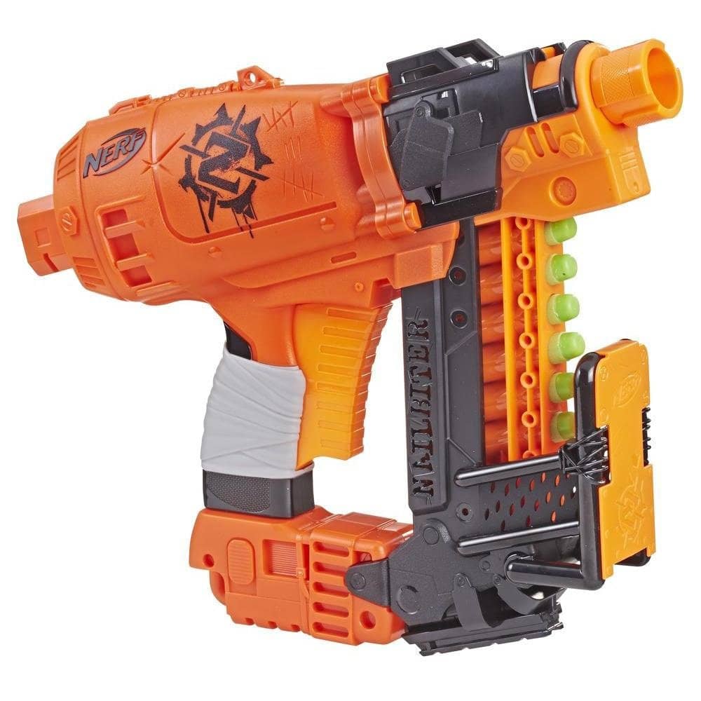 Nerf Zombie Strike Survival System Nailbiter Blaster  Hasbro