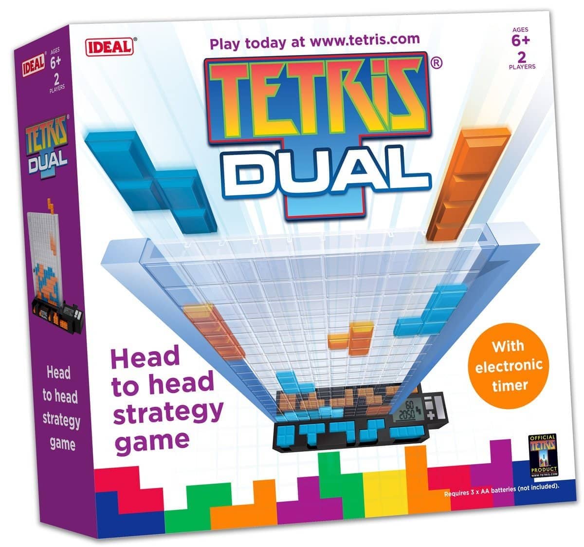 Tetris Dual Game Head To Head Strategy Game
