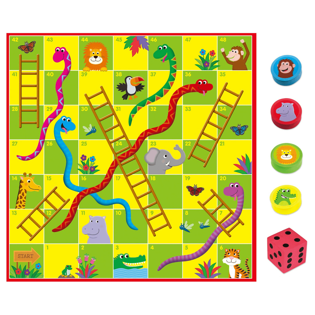 GALT - Giant Snakes and Ladders Puzzle - Fun and Educational Game - Image 5