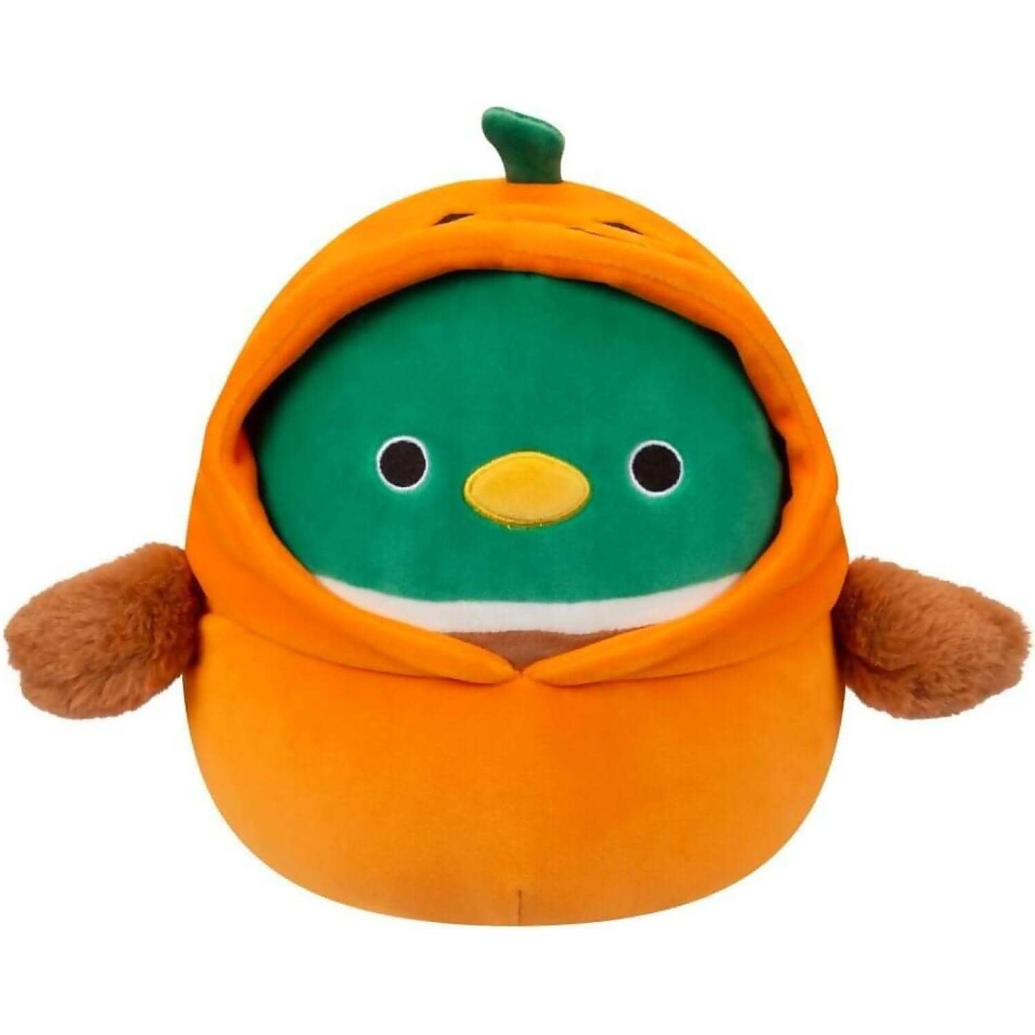 Squishmallows - Avery The Mallard In A Pumpkin Costume Halloween Squad - 7.5 Inch Plush