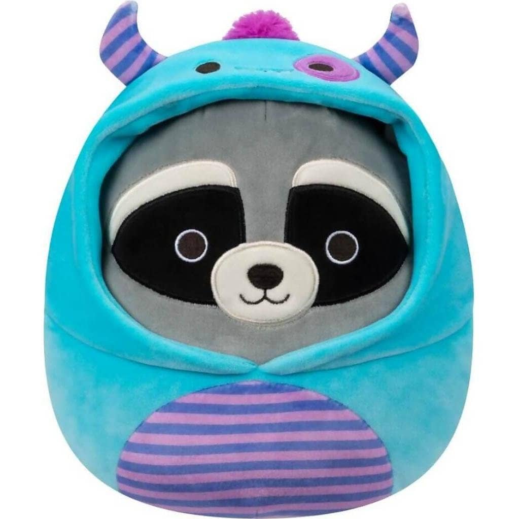 Squishmallows - Rocky The Raccoon In A Monster Costume Halloween Squad - 7.5 Inch Plush
