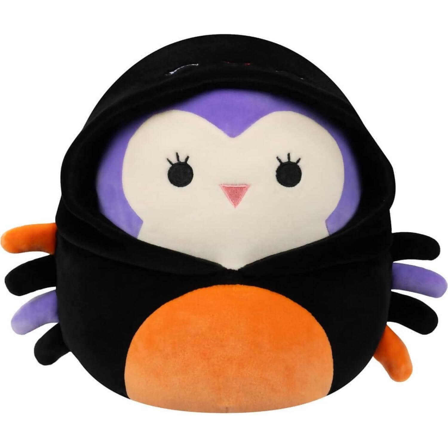 Squishmallows - Holly The Owl In A Spider Costume Halloween Squad - 7.5 Inch Plush