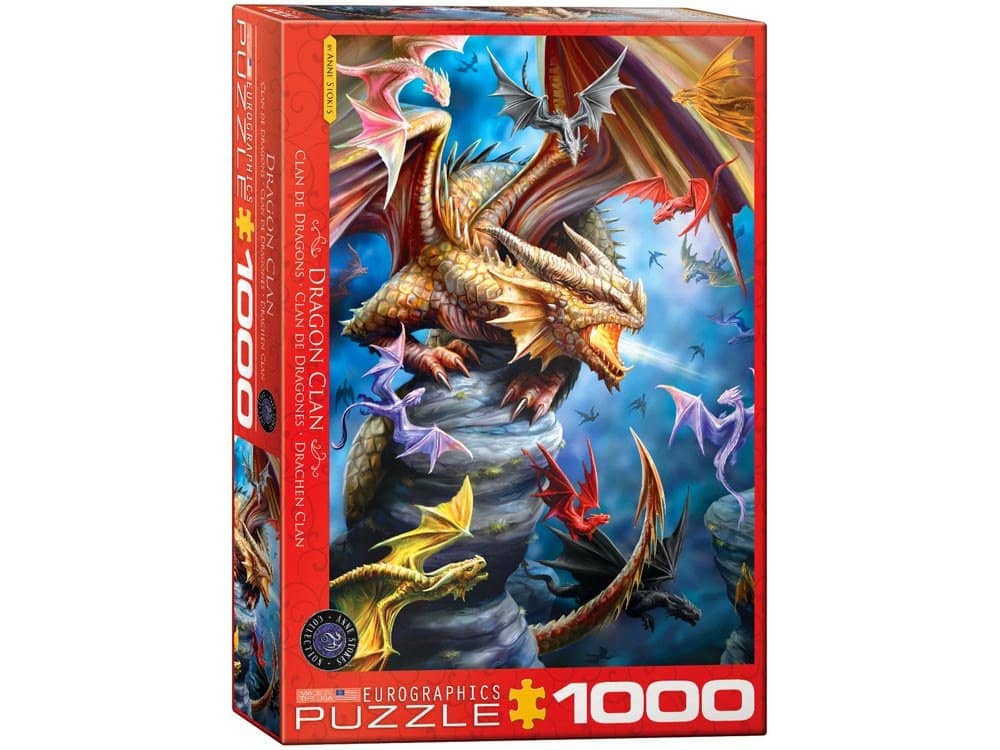 Eurographics - Dragon Clan Anne Stokes 1000 Piece Jigsaw Puzzle