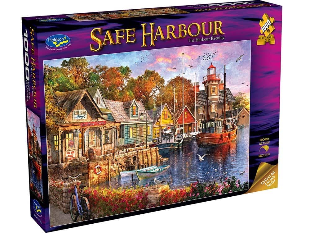Holdson - Safe Harbour 1000P Sunset 1000 Pieces Jigsaw Puzzle