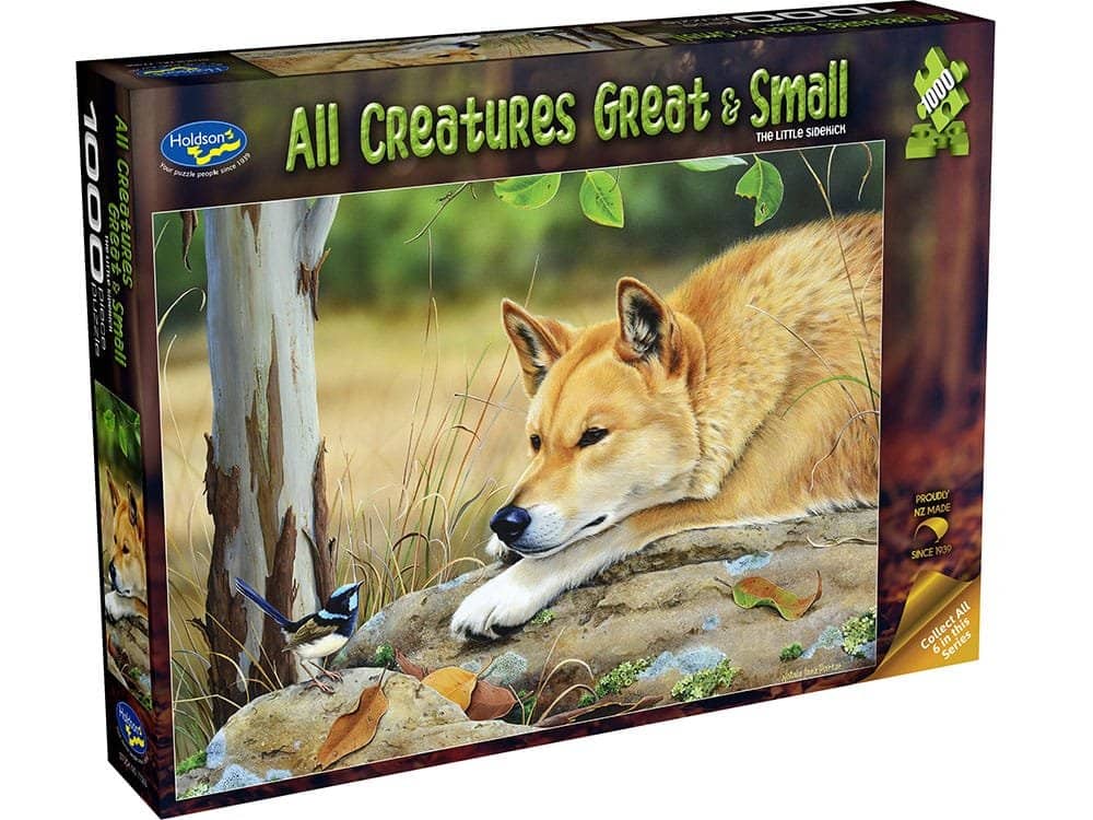 Holdson - All Creatures Great & Small Dingo The Little Sidekick 1000 Pieces Jigsaw Puzzle