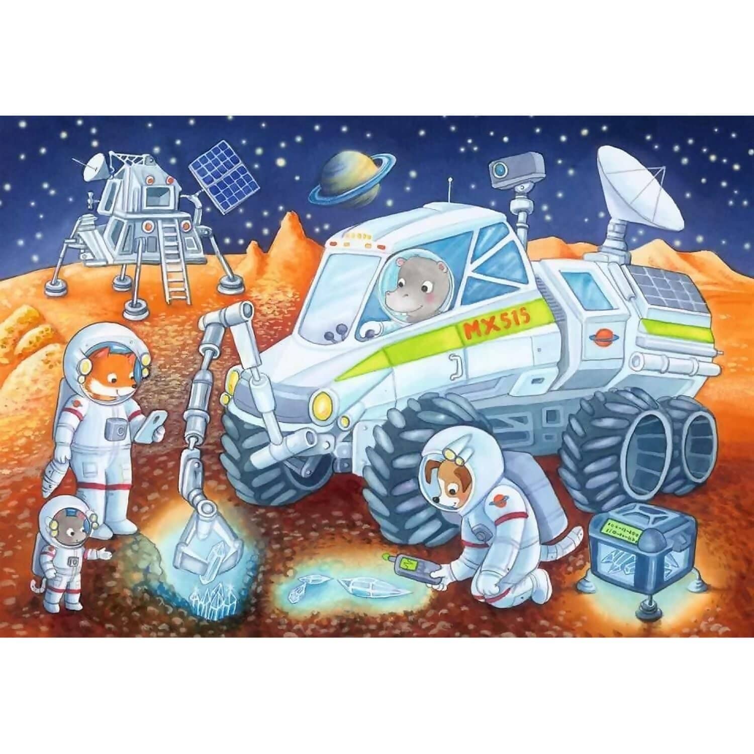 Ravensburger - Journey Through Outer Space Jigsaw Puzzle 2 X 24pc - Image 3
