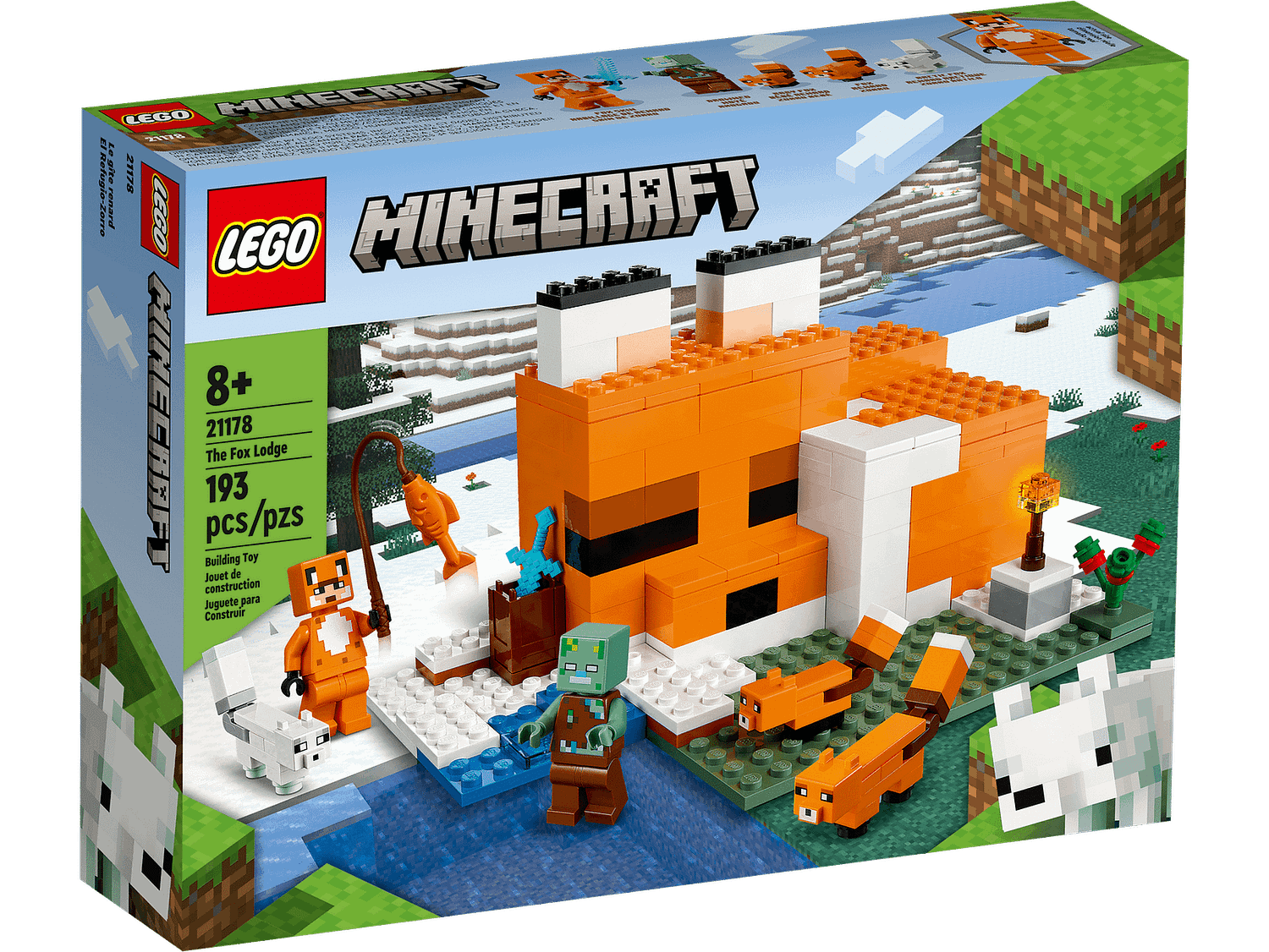 LEGO 21178 The Fox Lodge - Minecraft