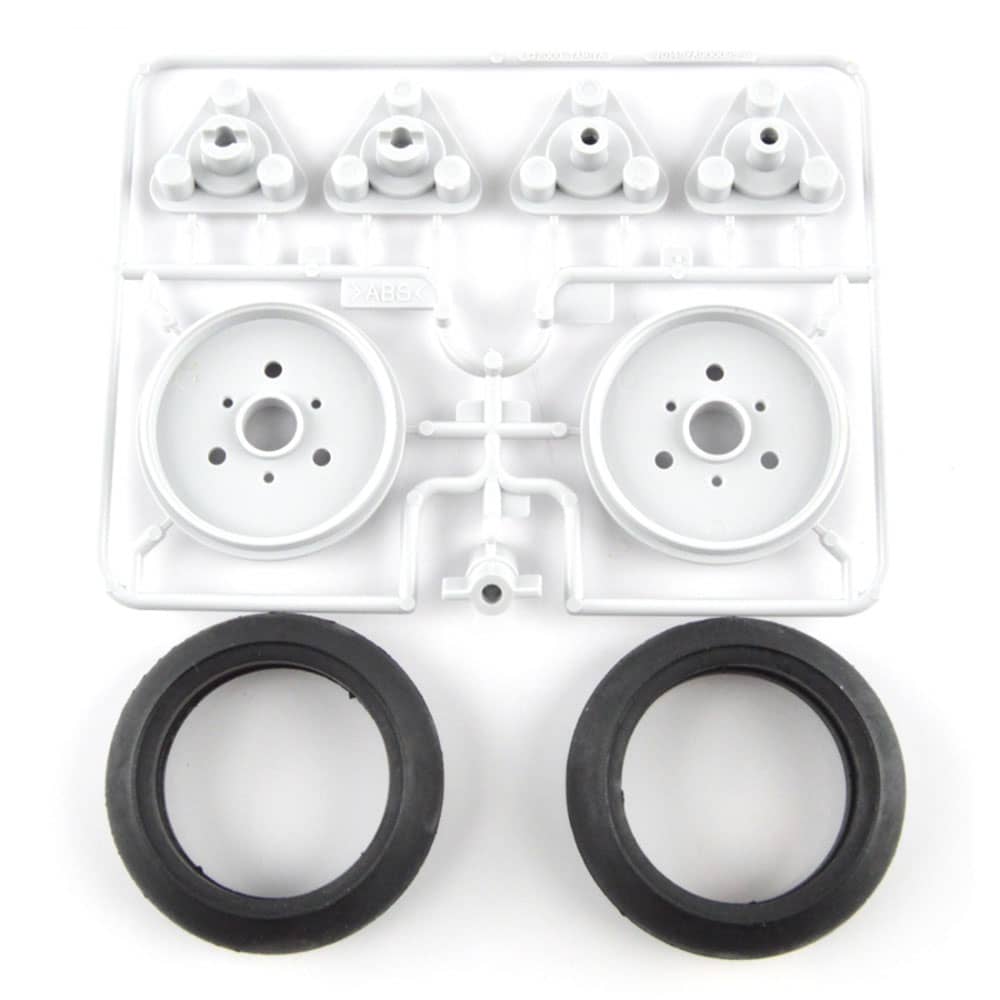 TAMIYA NARROW TYRES SET 58MM T70145 PLASTIC MODEL KIT