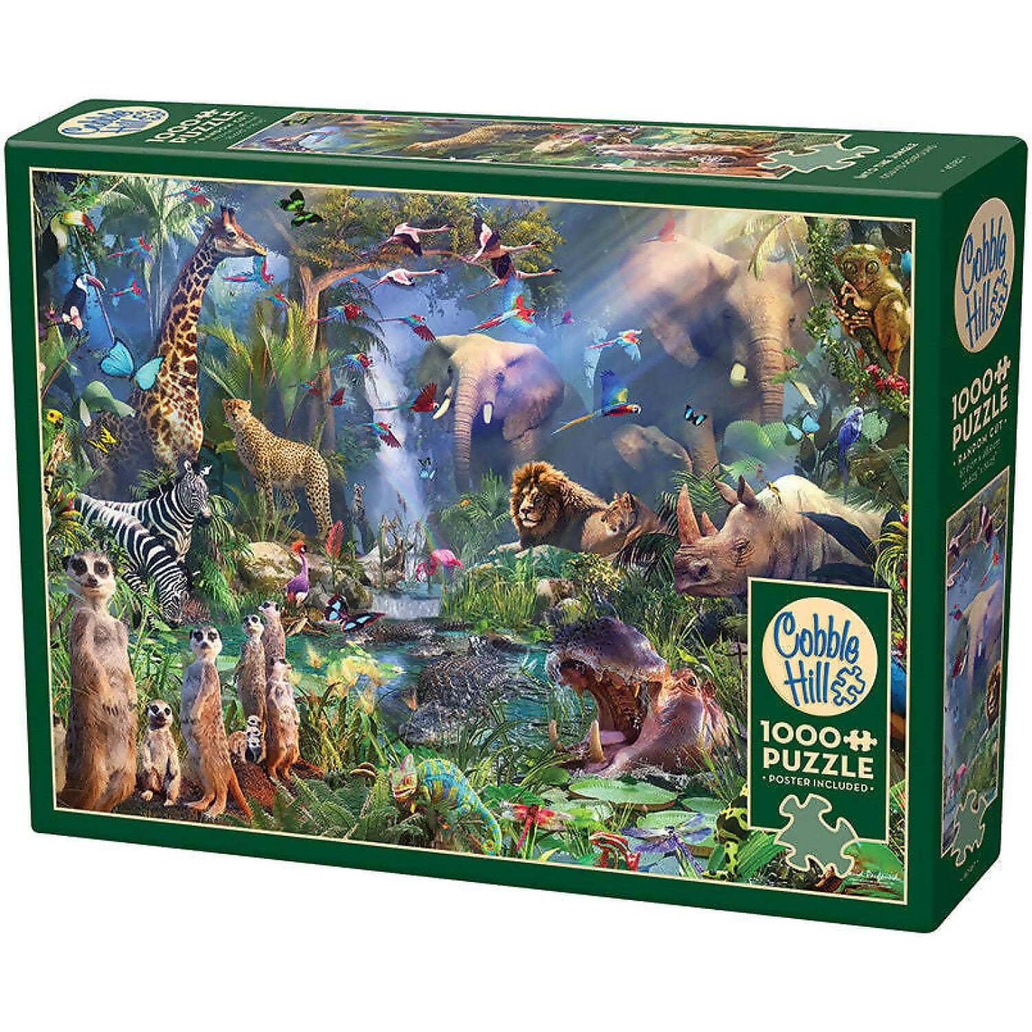 Cobble Hill - Into The Jungle - Jigsaw Puzzle 1000 Pieces