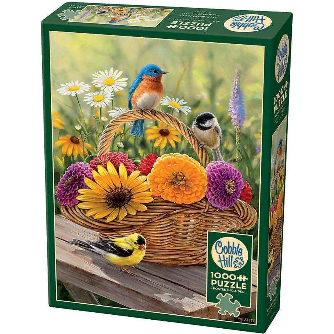 Cobble Hill - Summer Bouquet - Jigsaw Puzzle 1000 Pieces