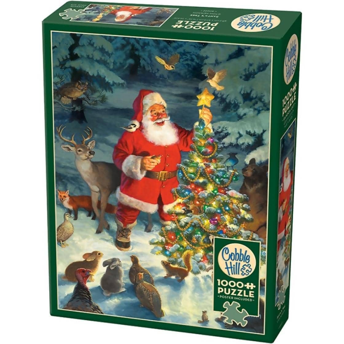 Cobble Hill - Santa's Fireplace - Jigsaw Puzzle 1000 Pieces