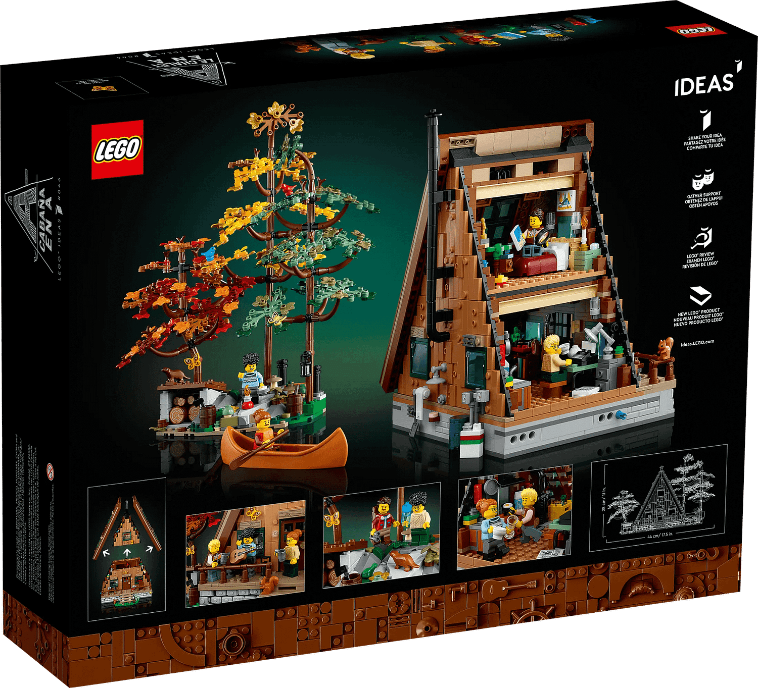 LEGO 21338 A-Frame Cabin - Ideas - Image 10