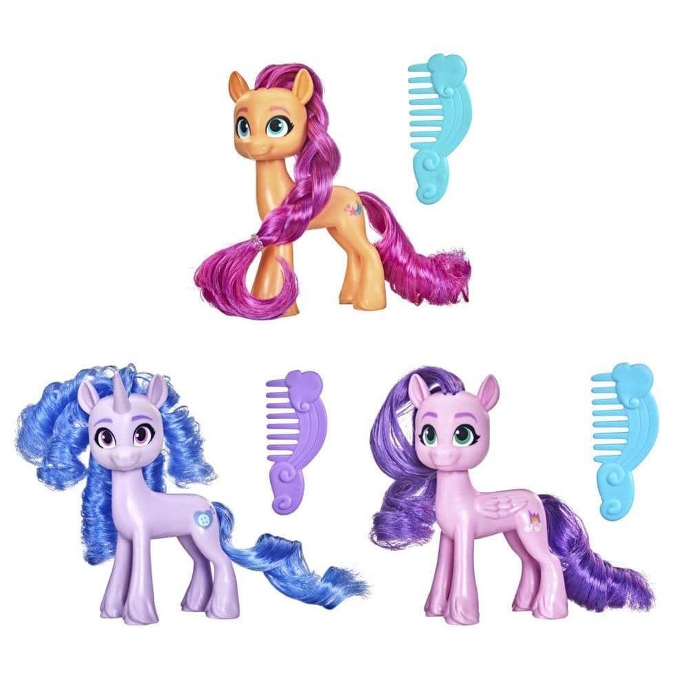 My Little Pony - A New Generation Best Movie Friends Figure - 3-inch Pony Toy With Comb For Kids Ages 3 And Up  Hasbro