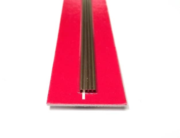 K&S METAL #9831 BRASS ROUND TUBE 1.5X300 4PCS - Image 2