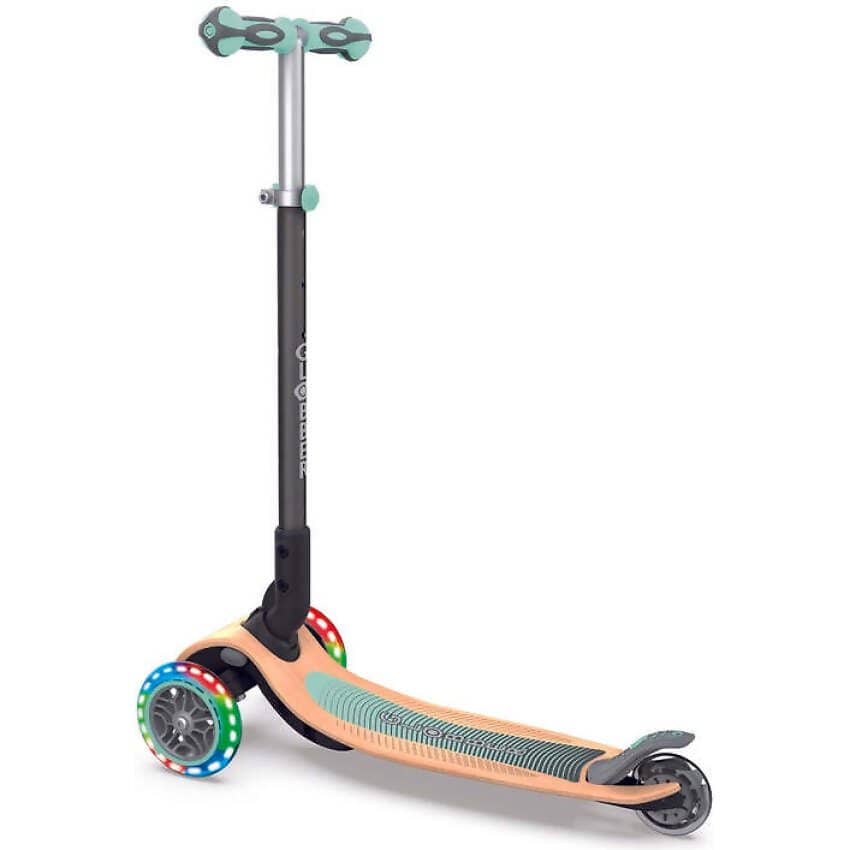 Globber - Primo Foldable Wood Lights Scooter - Mint - Image 3