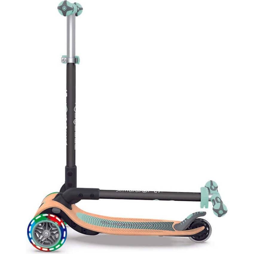 Globber - Primo Foldable Wood Lights Scooter - Mint - Image 6