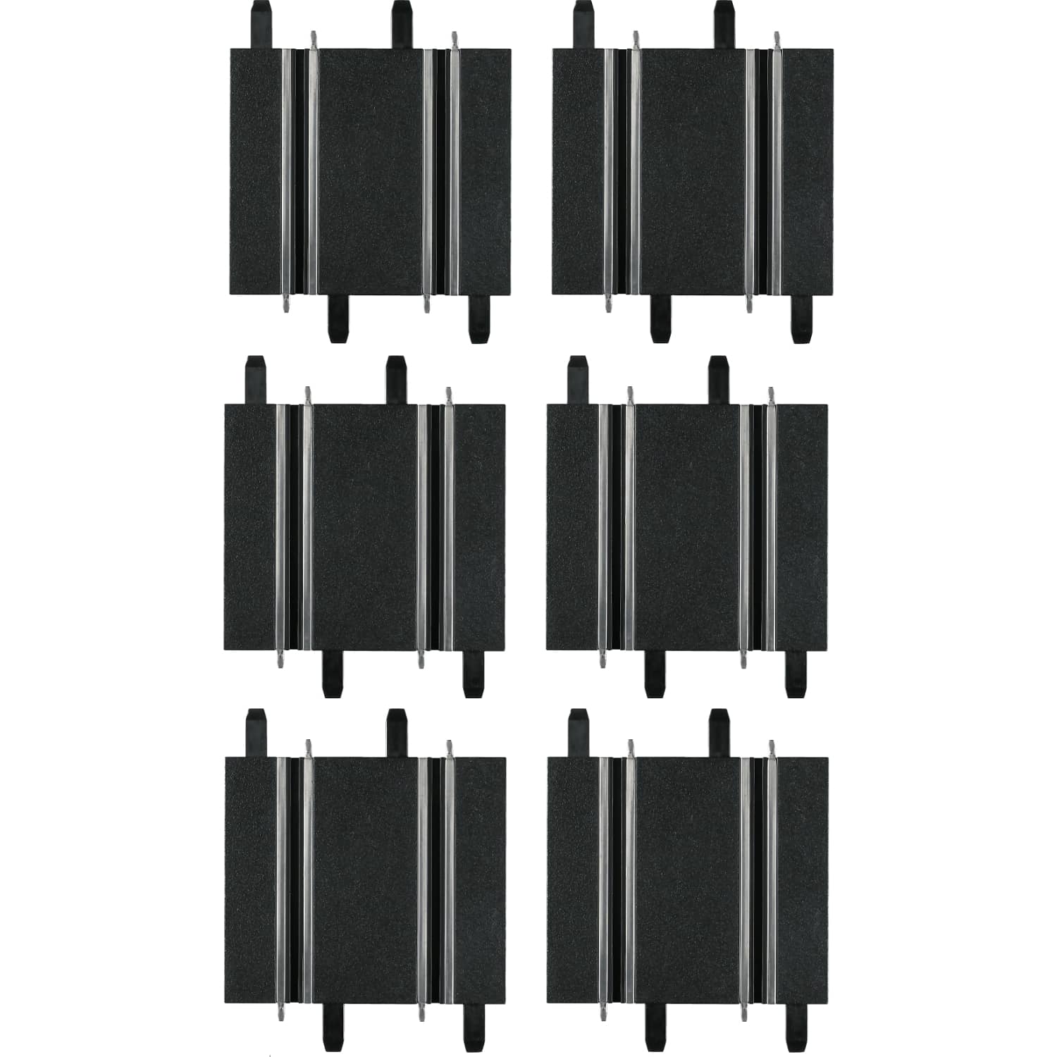 Carrera GO 1:43 - Straights 100 mm (3)+ 114 mm (3) - Slot Car Track Accessories