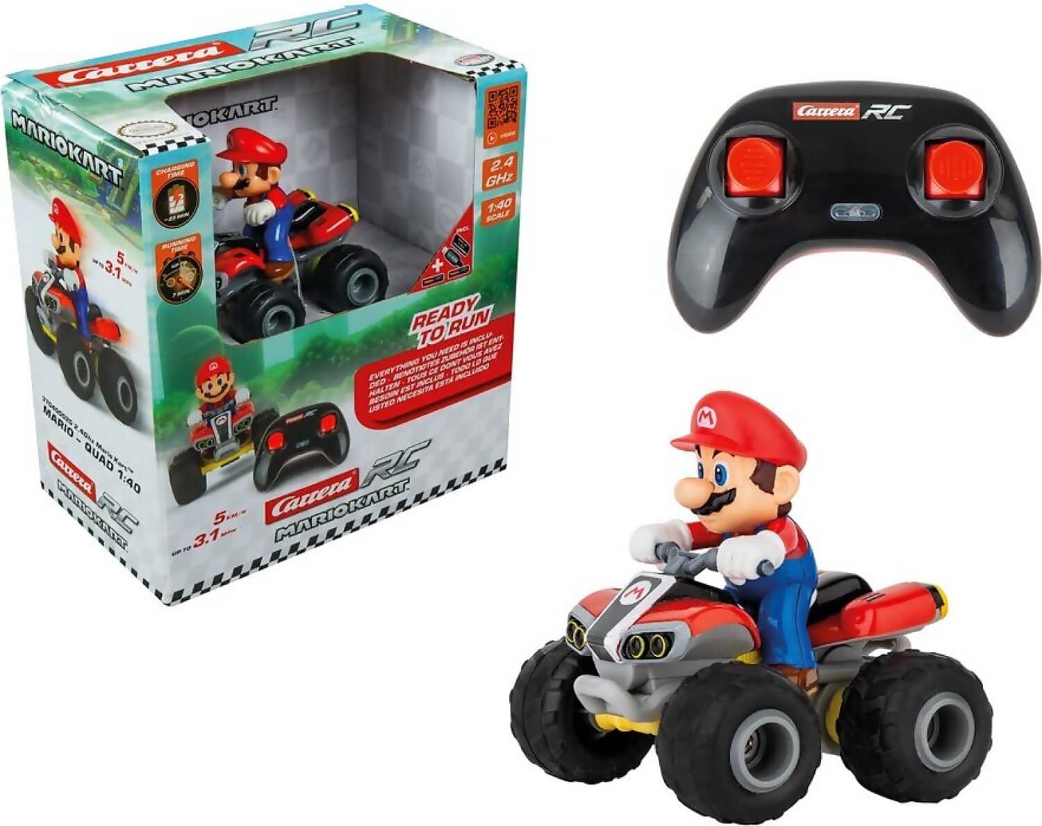 Carrera - RC 2.4ghz Mario Kart Mario - Quad 1:40 - Image 2