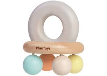 Plantoys - Bell Rattle - Pastel - Image 2