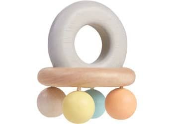 Plantoys - Bell Rattle - Pastel - Image 3