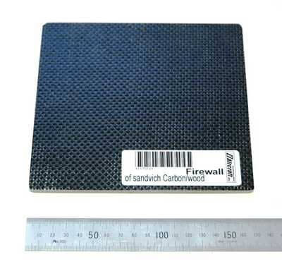 KRILL CARBON/WOOD BOARD-FOR FIREWALL