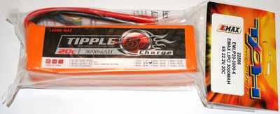 LOONG-MAX TIPPLE LIPO 3000MAH 6S 22.2V 20C