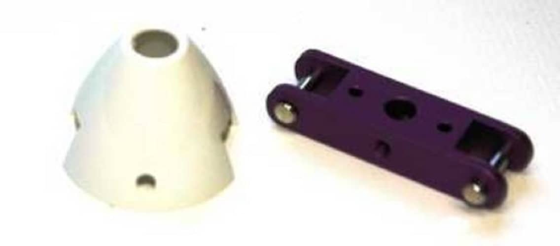 TY1 30MM T SPIN H HUB 5MM NO BLADES TY7614