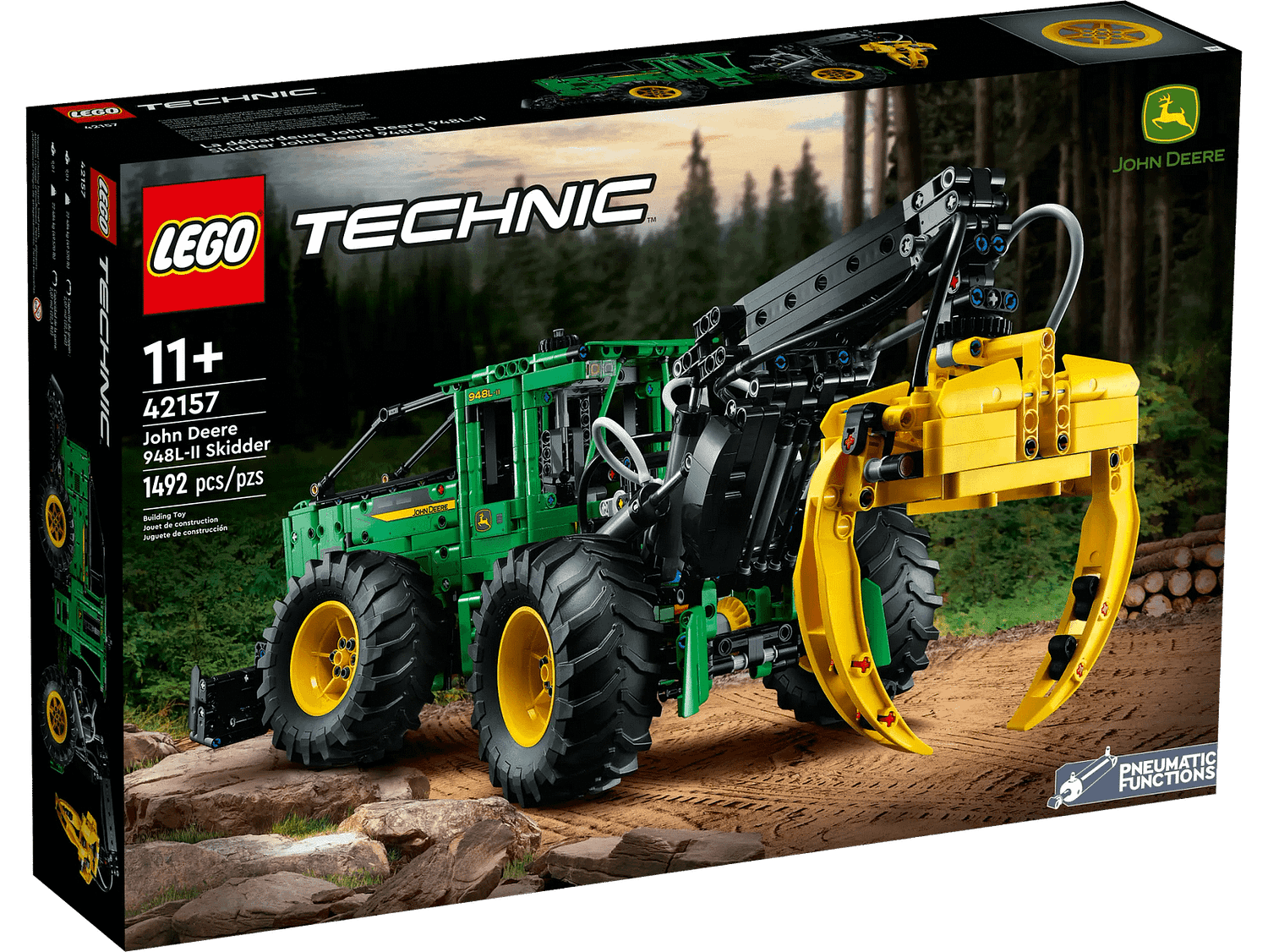 LEGO 42157 John Deere 948L-II Skidder - Technic