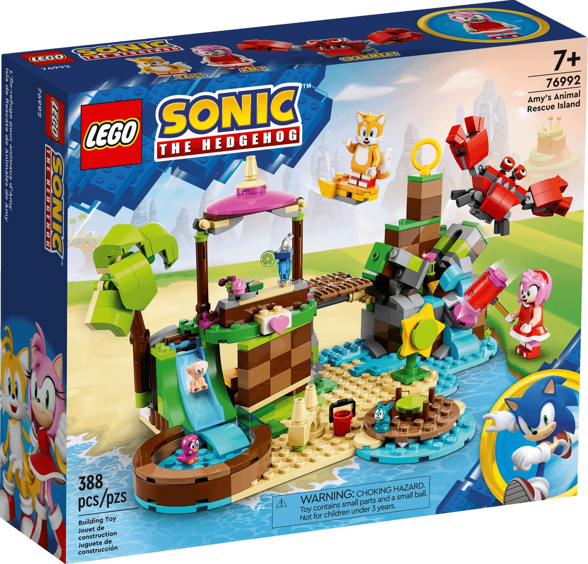 LEGO 76992 Amy's Animal Rescue Island - Sonic the Hedgehog
