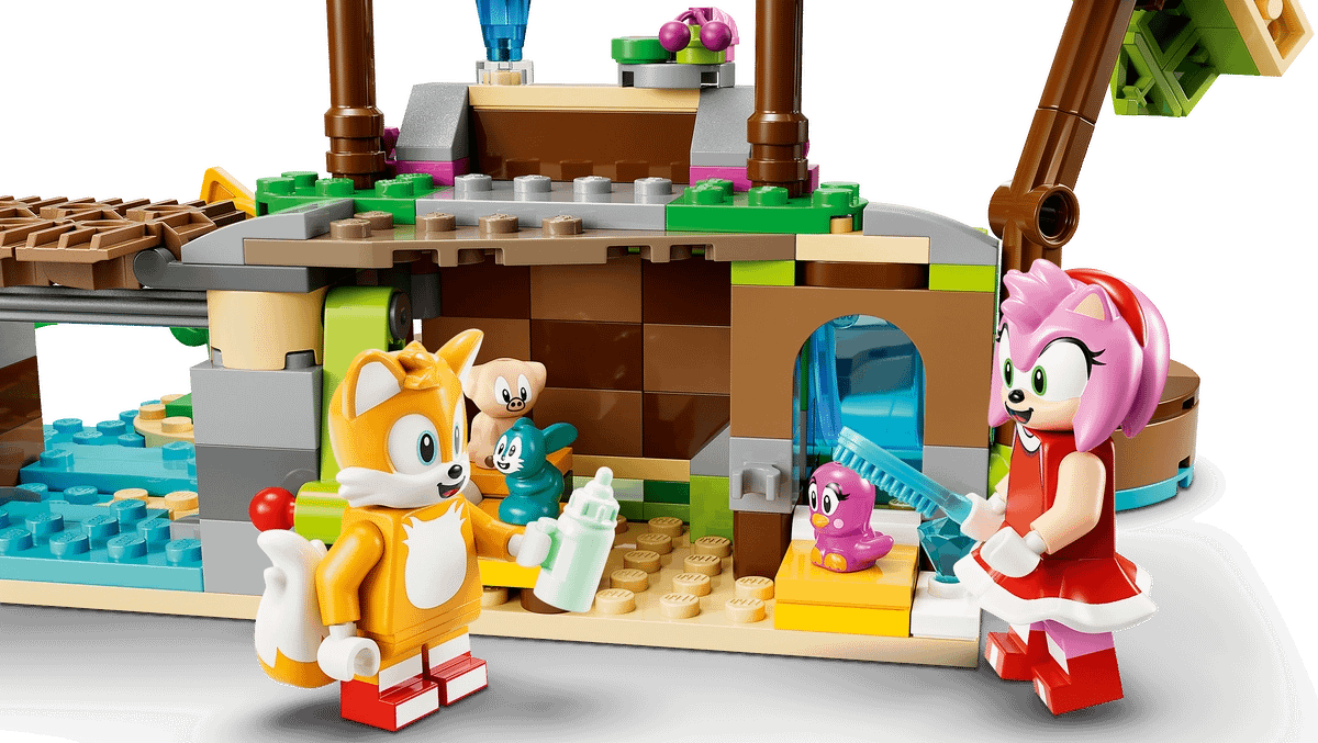 LEGO 76992 Amy's Animal Rescue Island - Sonic the Hedgehog - Image 6