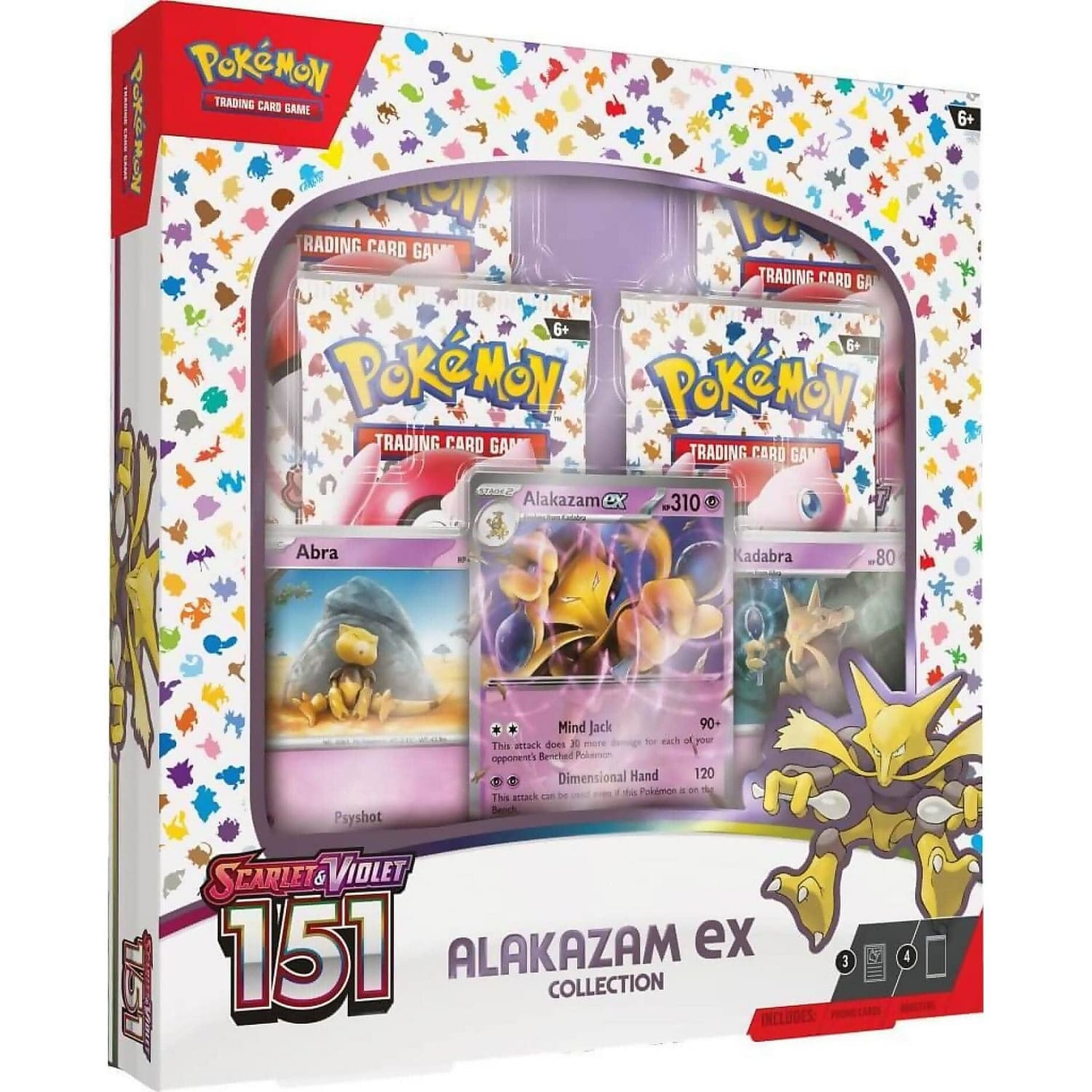 Pokemon - Tcg Scarlet & Violet 151 Collection Alakazam Ex
