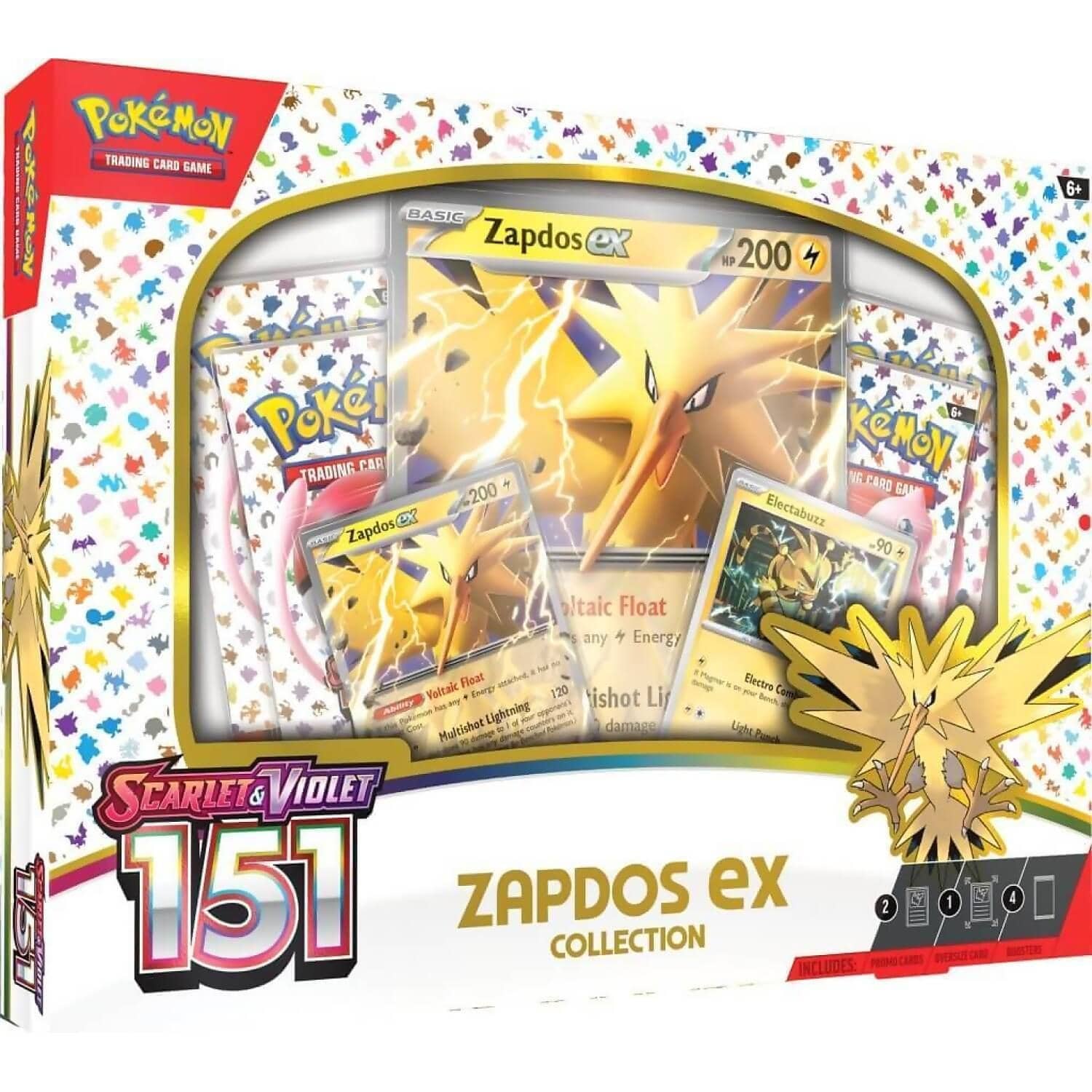 Pokemon - Tcg Scarlet & Violet 151 Collection Zapdos Ex