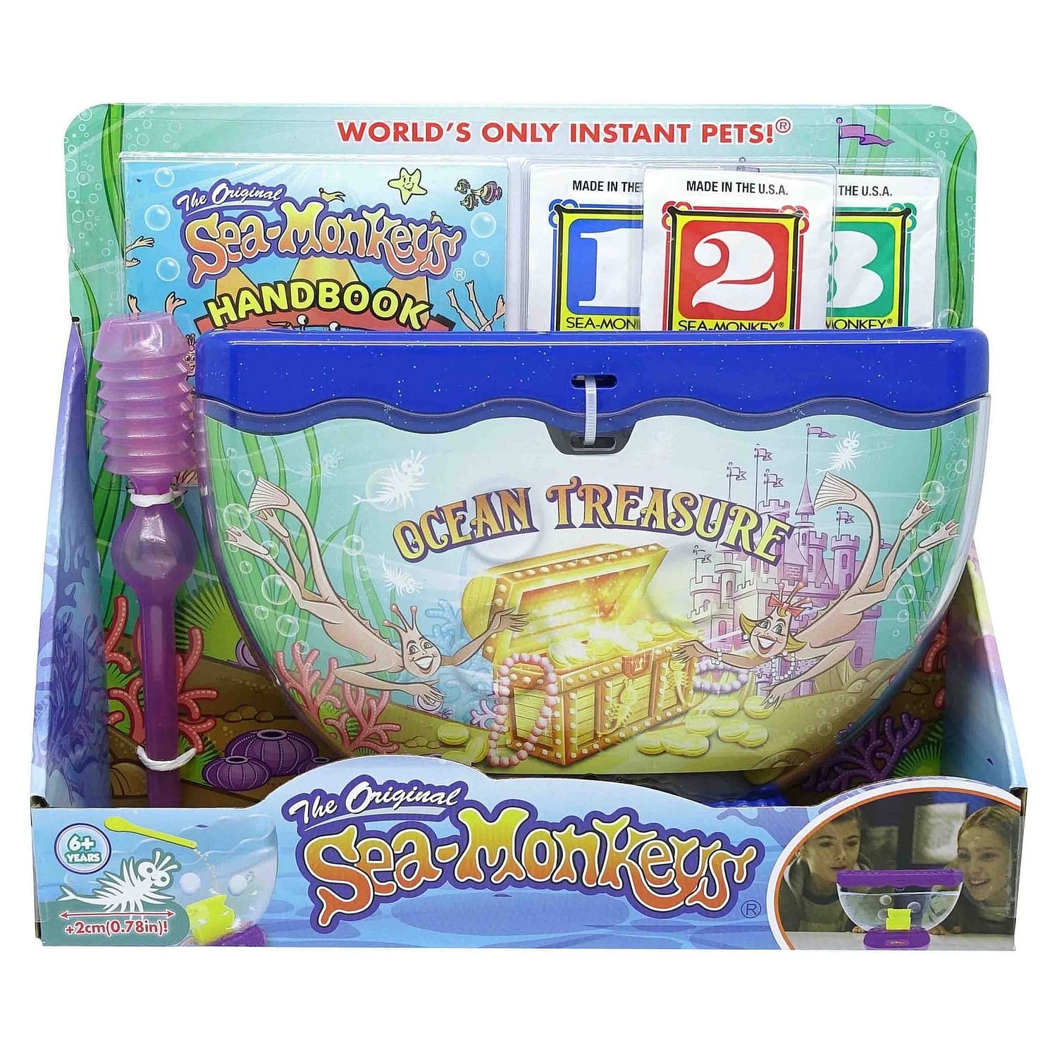 Sea Monkeys - The Original Sea Monkeys - Ocean Treasure Assorted Colours - Image 3
