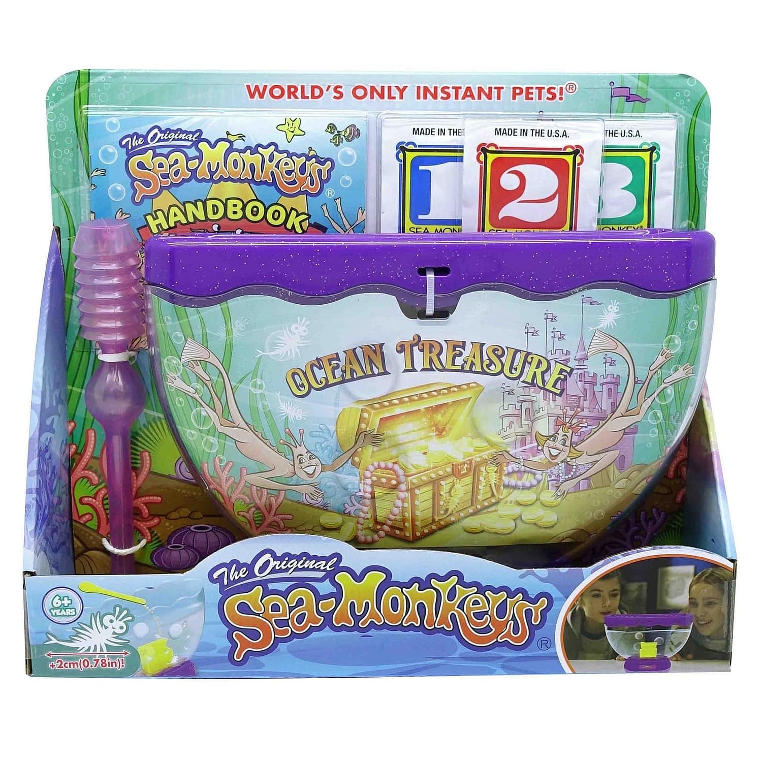 Sea Monkeys - The Original Sea Monkeys - Ocean Treasure Assorted Colours - Image 2