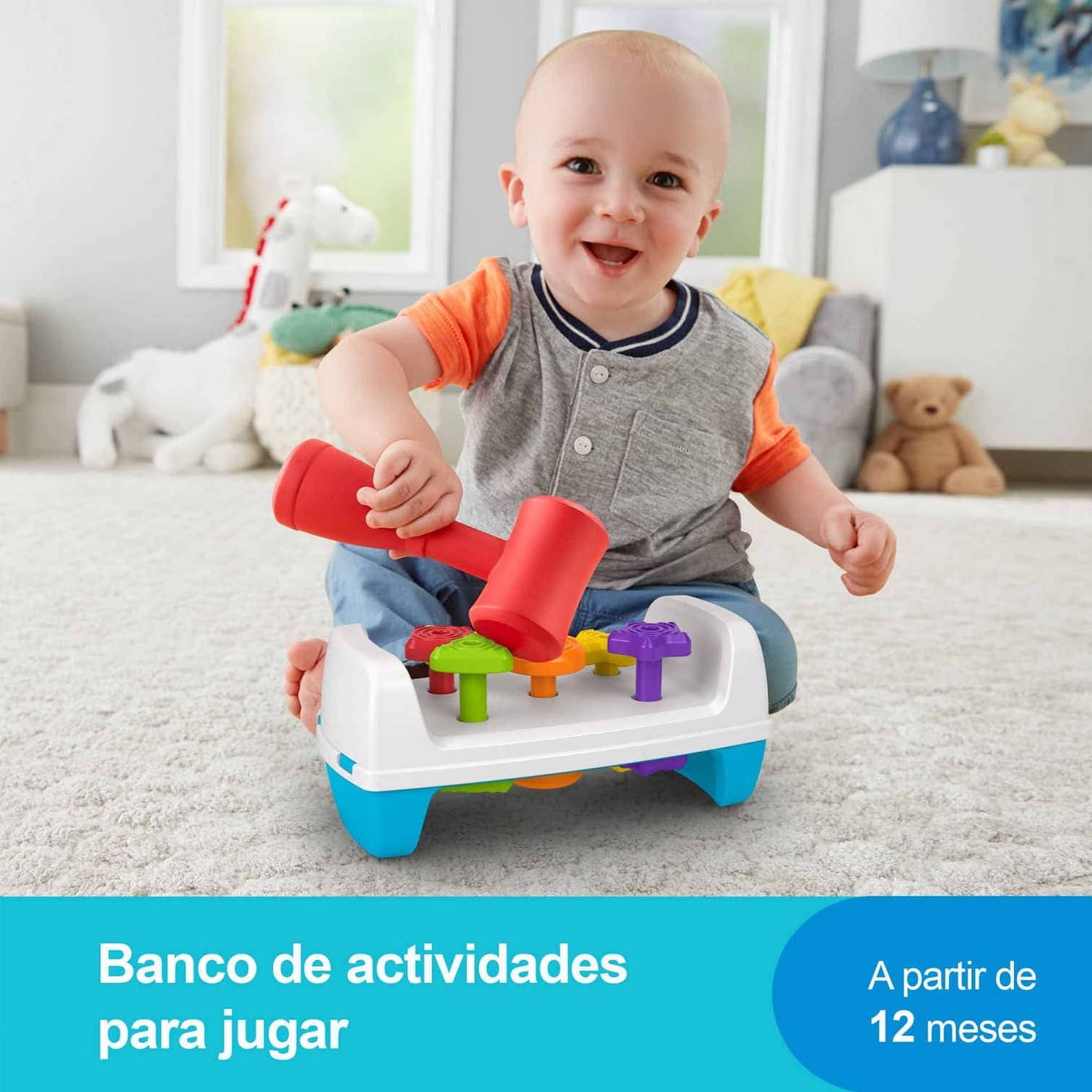 Fisher-Price Tap & Turn Bench Mattel