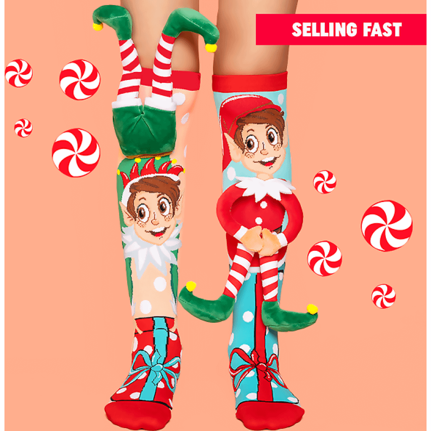 Madmia - Elf Socks Kids & Adults Age 6y+
